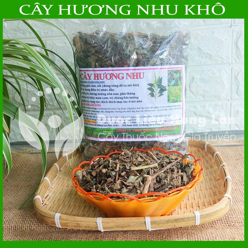 1kg Cây Hương Nhu khô sạch