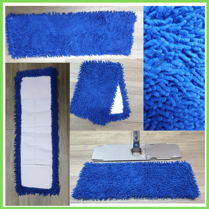 Bông lau san hô 45cm-bông lau nhà thay thế cây lau san hô 360 hình chữ nhật thấm hút cực tốt loại bông lau công nghiêp