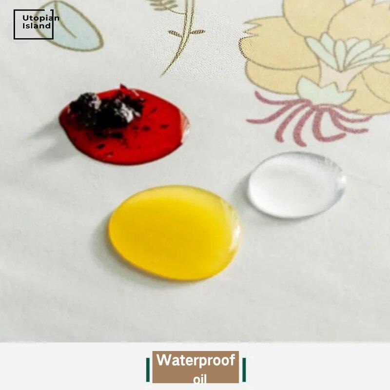 Sunflower Table Cover For Table Dining Waterproof Tablecloth For Table Red Table Cloth Silicone Tablecloths Oilcloth On Table