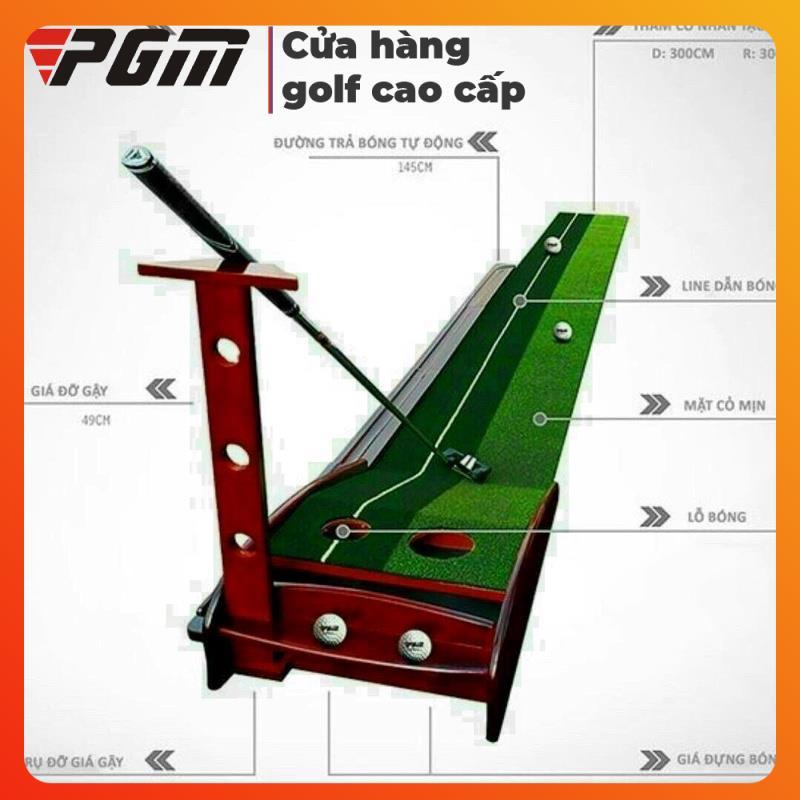 Combo Thảm Tập Putting Gỗ -Gậy Putter G300