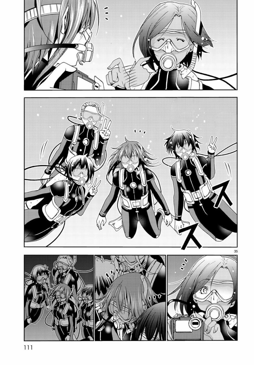 cô gái thích lặn - grand blue chapter 56 34