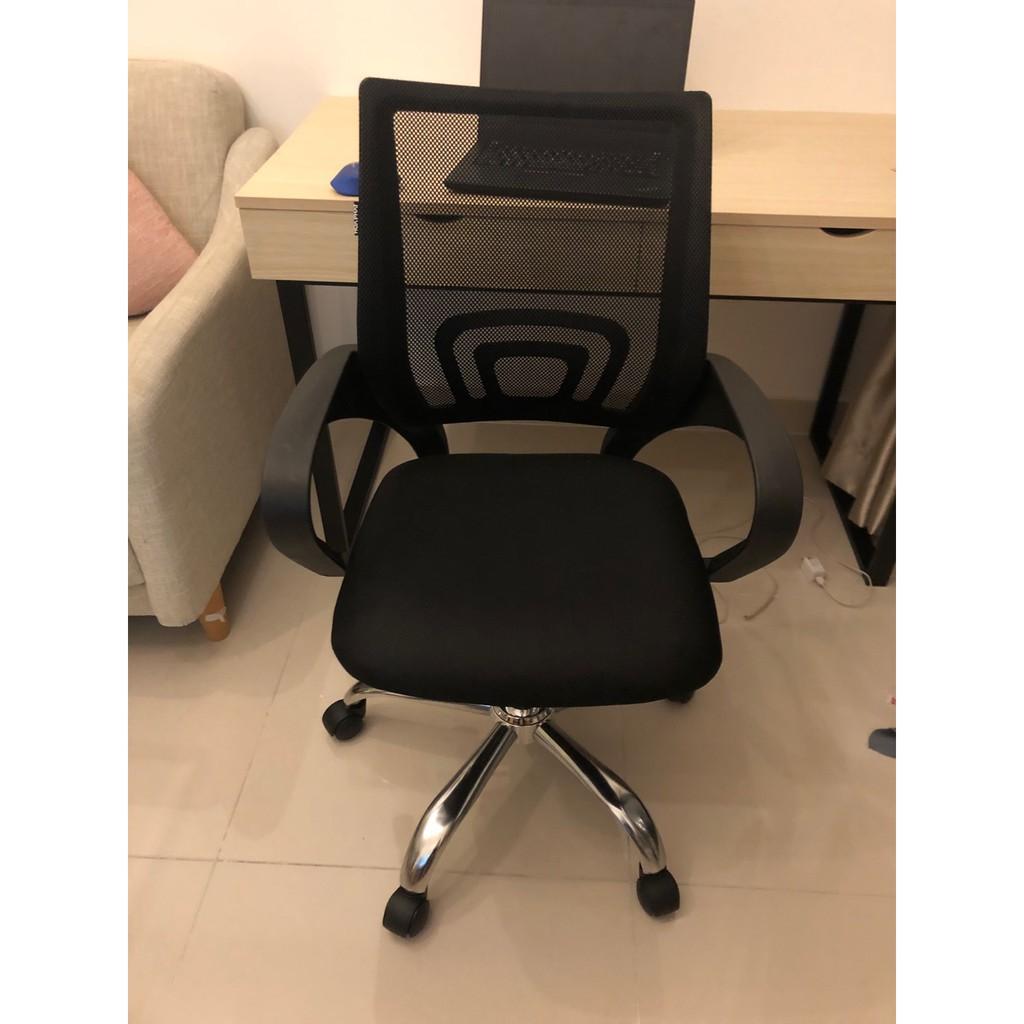 Ghế lưới văn phòng GL113M chân thép mạ