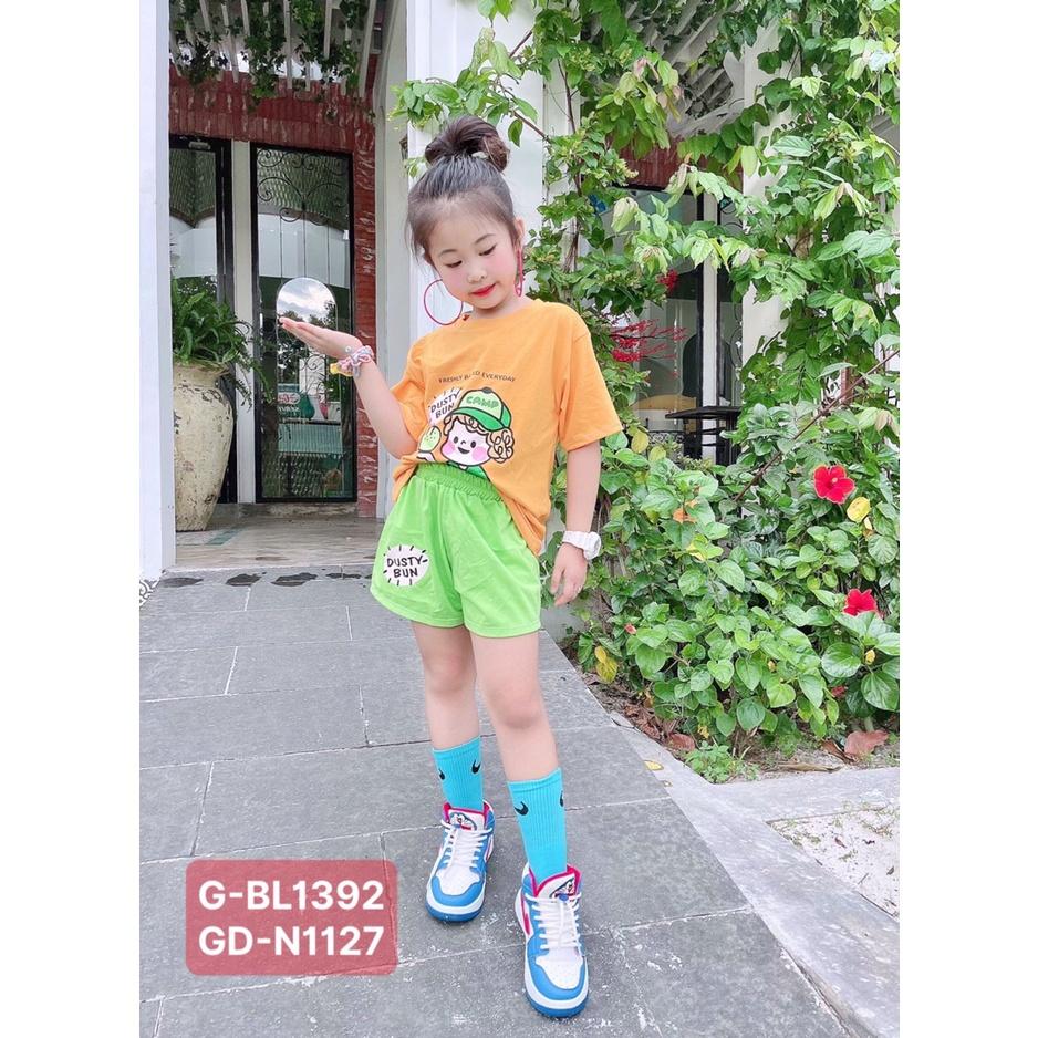 Bộ đùi phối màu bé gái