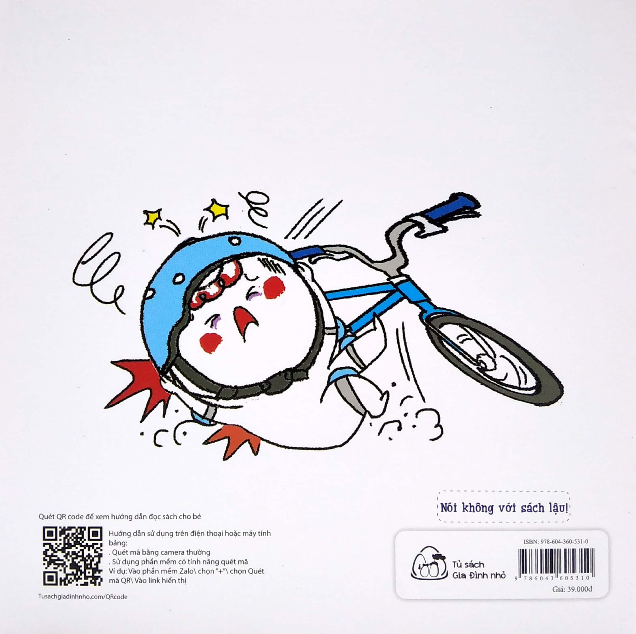 Sách Ehon Miu Miu Tự Lập Phần 2 Song Ngữ - Tập Xe Đạp