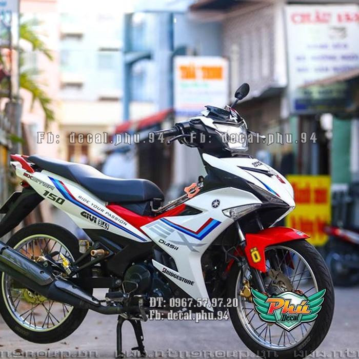 Tem rời EX 150 sọc Givi