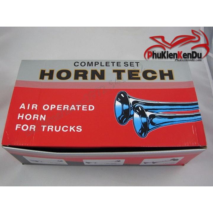 CÒI HƠI, KÈN HƠI KIM LOẠI DÀNH CHO Ô TÔ, XE TẢI 12V, 24V HORN TECH