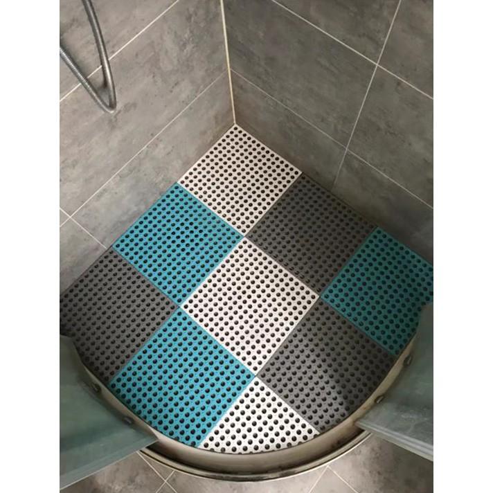 Thảm nhựa chống trơn trượt té ngã trong nhà tắm nhà vệ sinh, hàng chính hãng mềm dẻo