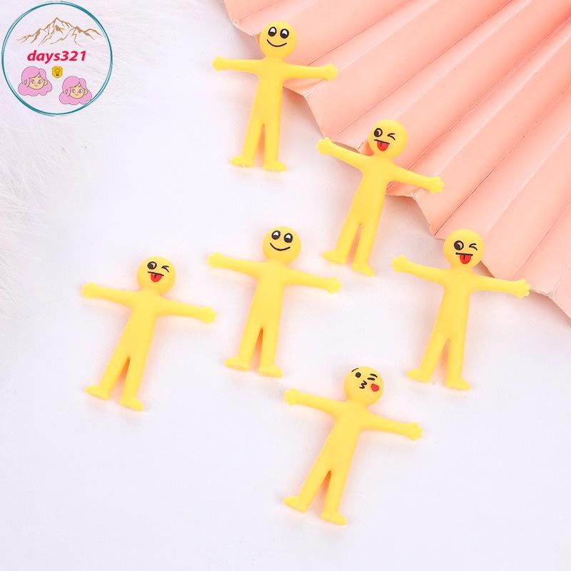 Squishy Người Vàng Nhỏ Minion Có thể kéo dài co giãn đàn hồi chơi vui nhộn Người Nhện Leo Tường