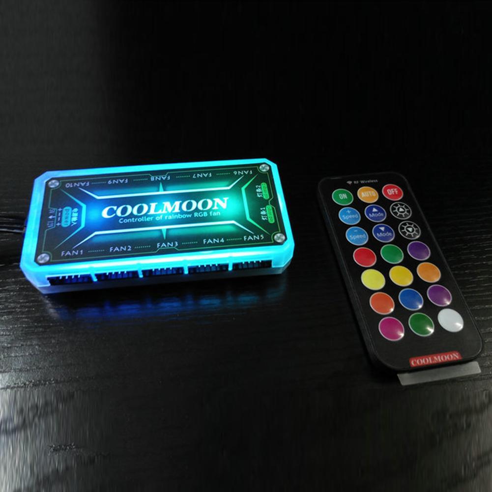 Bộ điều khiển từ xa RGB RGB DC12V 5A LED MÀU SẮC THÔNG MINH THÔNG MINH W/10 PCS 6PIN POR