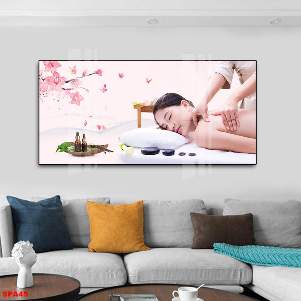 Trang Tráng Gương 3D Trang Trí Nội Thất SPA Dưỡng Sinh, Chăm Sóc Da, Thẩm Mỹ Viện, Đông Y Sang Trọng và Hiện Đại TCD07