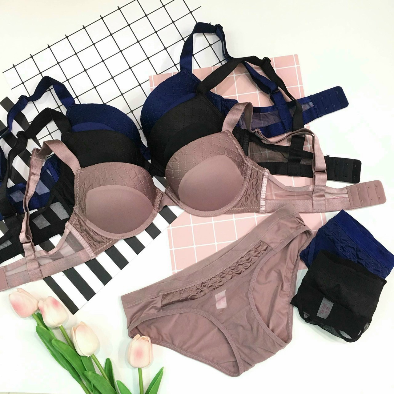 Bộ đồ lót nữ vải mát mút vừa mặc siêu thích