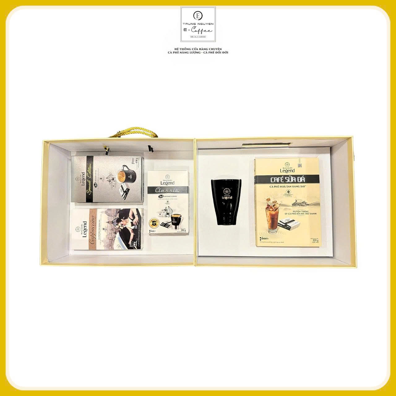 Hộp Quà Cà Phê Trung Nguyên – Năng Lượng Yêu Thương | Quà Tặng Sang Trọng