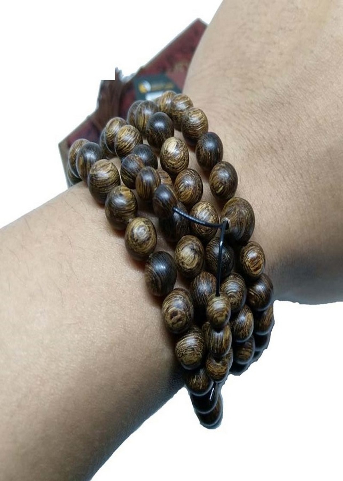 Chuỗi vòng tay trầm hương sánh chìm 108 hạt 6 ly hàng cao cấp