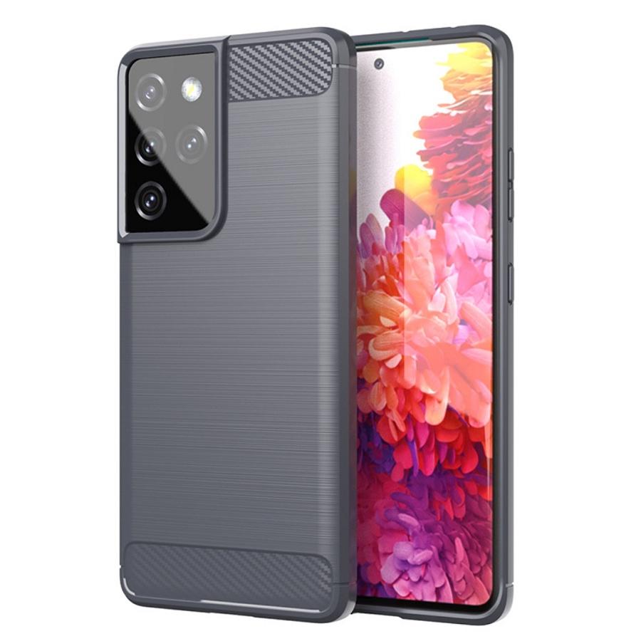 Ốp Lưng cho Samsung Galaxy S21 Ultra Chống Sốc Dẻo Màu Đen