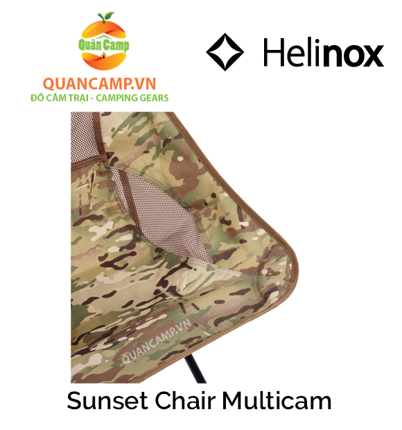 Ghế dã ngoại xếp gọn Helinox Sunset Chair Multicam