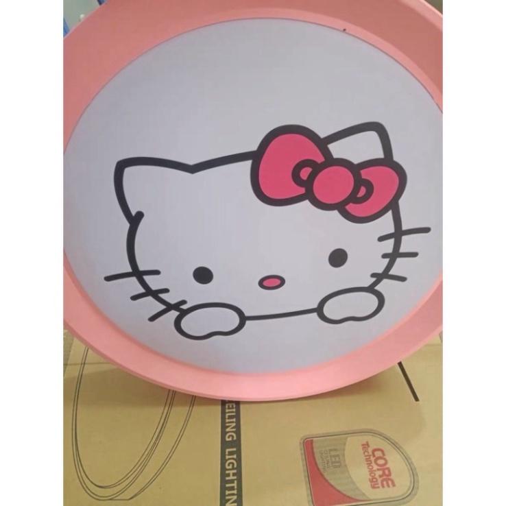 Đèn trần phòng trẻ em,đèn trần hình kitty hồng DT DDT