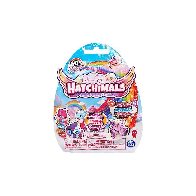 Đồ Chơi HATCHIMALS 1 Trứng Phiên Bản Đại Gia Đình 6064820