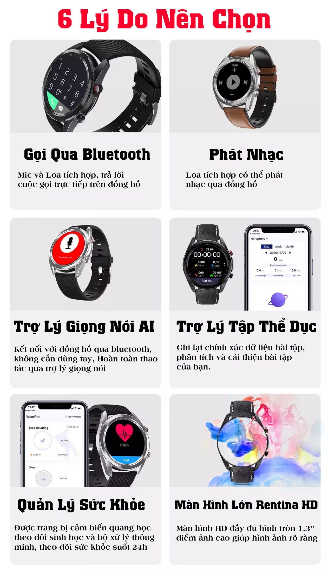Đồng hồ thông minh DT91 nghe gọi giá rẻ , Thay đổi hình nền cá nhân tùy ý , nhận thông báo app , ngôn ngữ Tiếng Việt + Anh