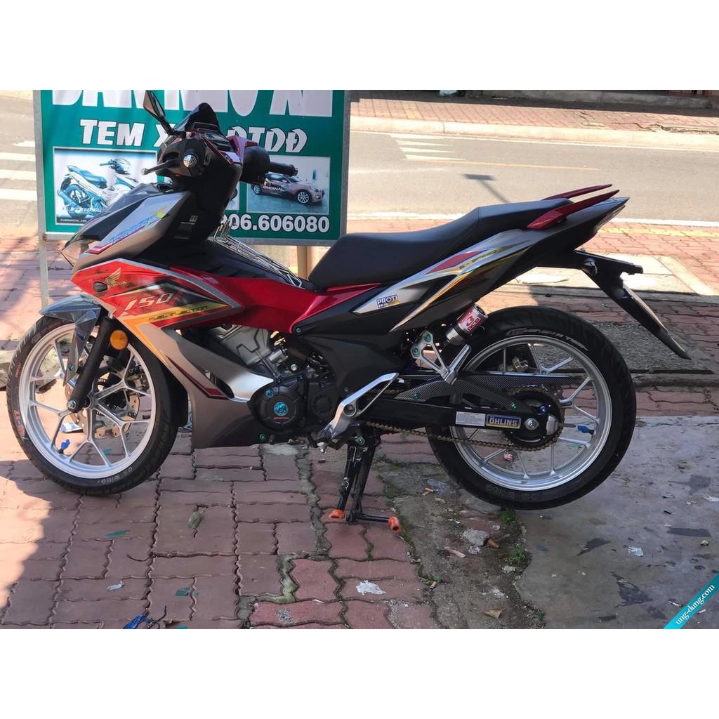 Tem rời Winner X đỏ bạc Crom