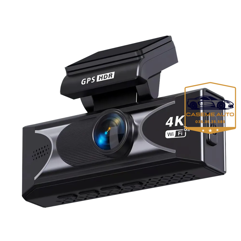 Camera Hành Trình Ô Tô Wi WU Dash Cam WiFi GPS ADAS Wi-DC201 Camera Trước Sau 4K Giám Sát Đỗ Xe 24/7 - Hàng Chính Hãng