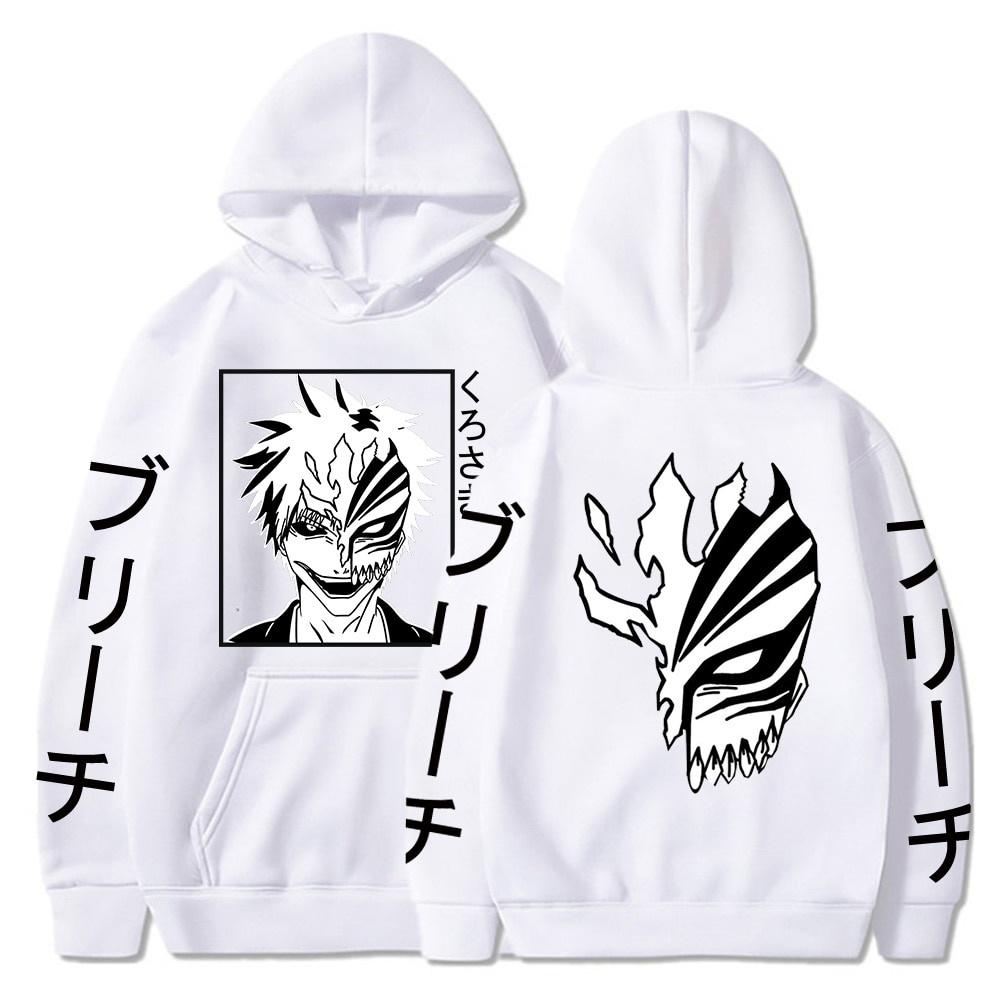 Áo hoodie Nam Anime Kurosaki Ichigo hoodie Nam Nữ có mũ trùm đầu