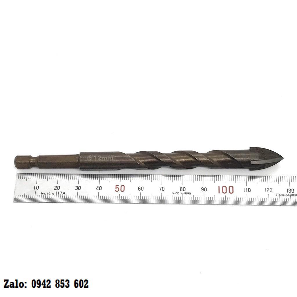 Mũi Khoan Đa Năng 4 Cạnh Chuôi Lục Giác - Bán Lẻ Đầy Đủ Kích Cỡ