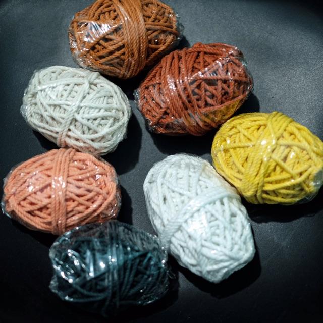 Cuộn dây thừng 3ly/mm cuộn dây cotton làm macrame