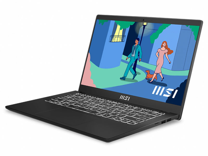 Laptop MSI Modern 14 C12MO-660VN (Intel Core i5-1235U | 16GB | 512GB | Intel Iris Xe | 14 inch FHD | Win 11 | Đen) - Hàng Chính Hãng - Bảo Hành 24 Tháng