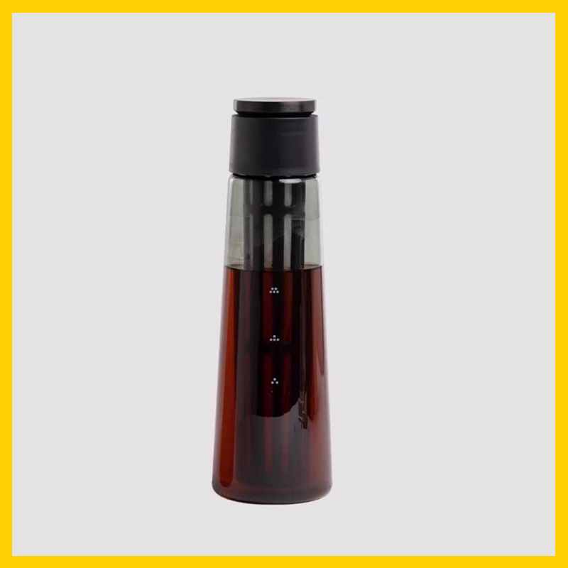 Chai Cold Brew Timemore  Tặng kèm phễu đong, cọ rửa và cà phê – Màu đen