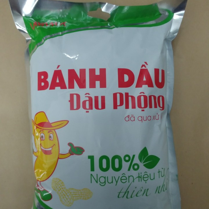 Bánh dầu đậu phộng đã qua xử lý - Túi 1kg