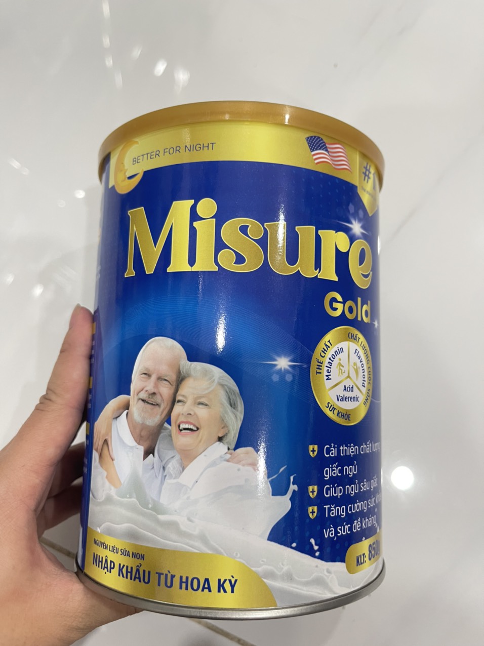 Sữa Ngủ Ngon MISURE Hộp Ban Đêm - Hỗ Trợ Cải Thiện Giấc Ngủ