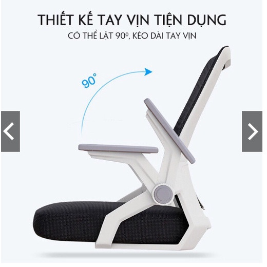 Ghế Xoay Văn Phòng TANNI Premium 01, Ghế Làm Việc Công Thái Học Cao Cấp