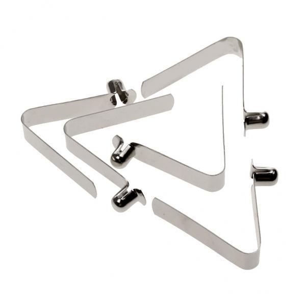 4x5pcs Kayak Paddle Push Snap Button Tent Awning Pole Clips Tube Spring Clips