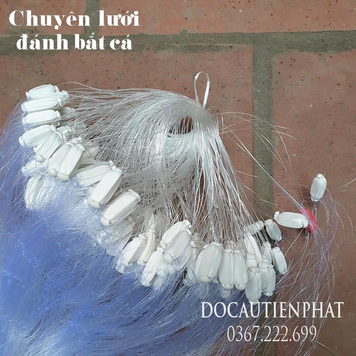 Lưới đánh cá ba màn sơi thái mắt 8cm cao 1m2 dài 70m
