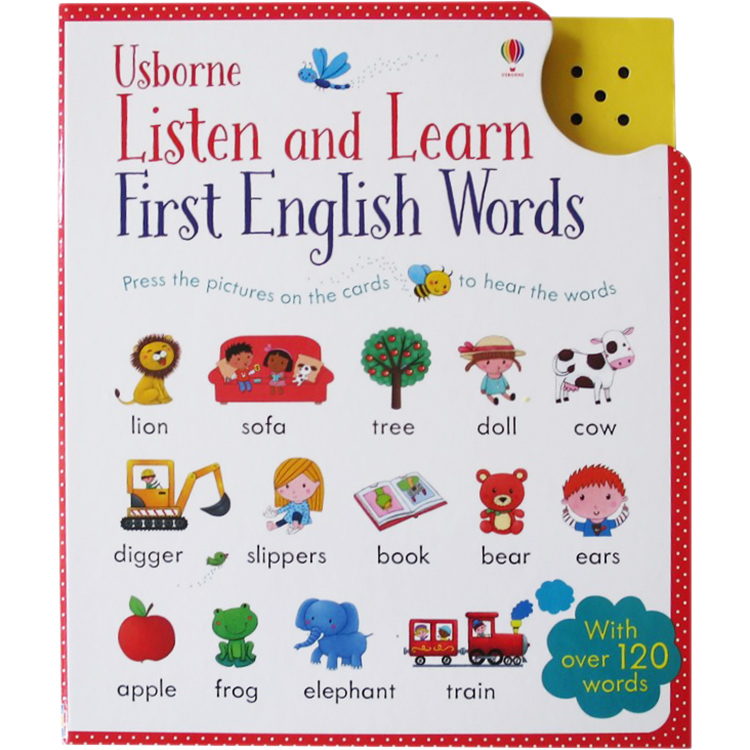 Sách tiếng Anh - Usborne Listen and Learn First English Words