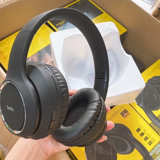 Tai Nghe Chụp Tai Bluetooth Ho.co W28, Micro Đàm Thoại, Chống Ồn, 10H Nghe Nhạc, Đệm Tai Êm Ái, Âm Thanh Chân Thực - Hàng chính hãng