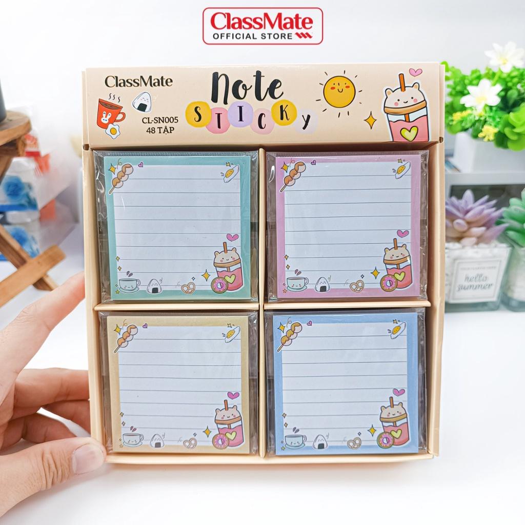 Giấy Note Ghi Chú CLASSMATE Thiết Kế Dễ Thương, Dùng Để Ghi CHú Vô Cùng Tiện Lợi CL-SN005