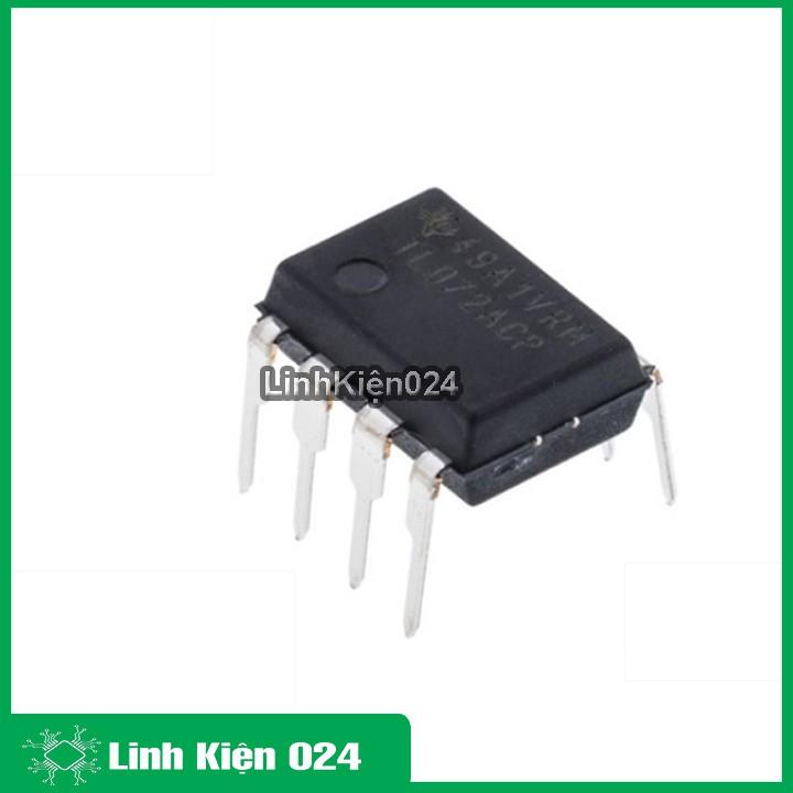 IC TL072 Điện Áp Hoạt Động 6V – 36V