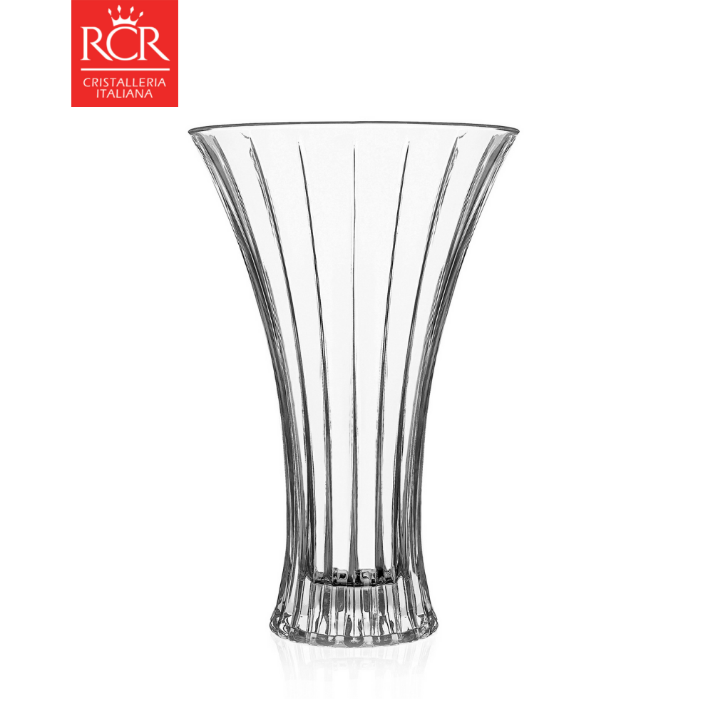 Bình Hoa Thuỷ Tinh Pha Lê Ý RCR - Timeless Vase 30cm