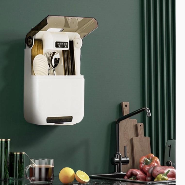 Máy sấy muỗng đũa thìa và khử khuẩn bằng tia UV cao cấp tránh ẩm mốc bảo vệ sức khỏe