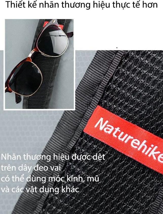 Ba lô du lịch gấp gọn 18L Nature Hike NH17A012-B