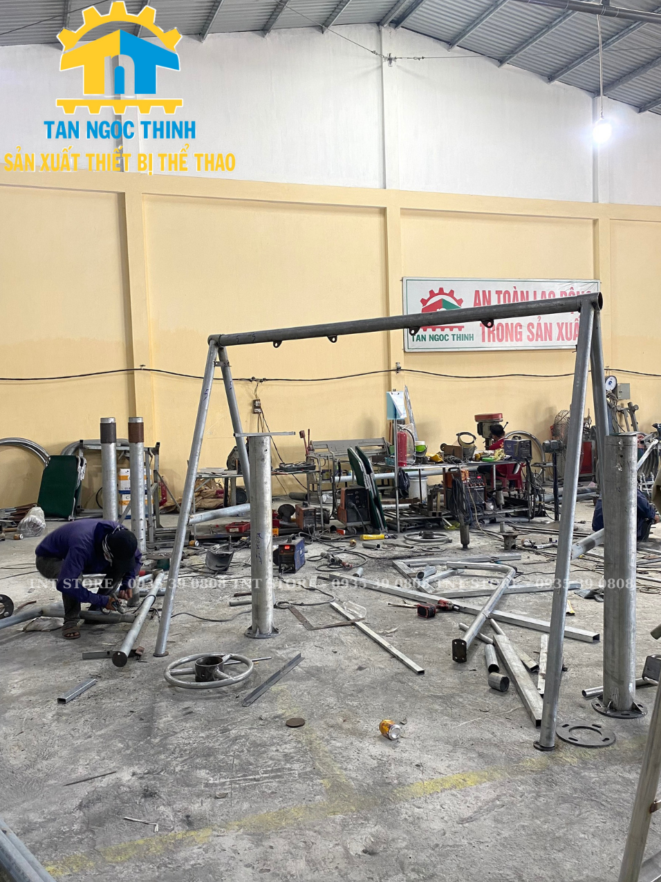Xích đu 3 ghế - Mã sản phẩm: TNT019