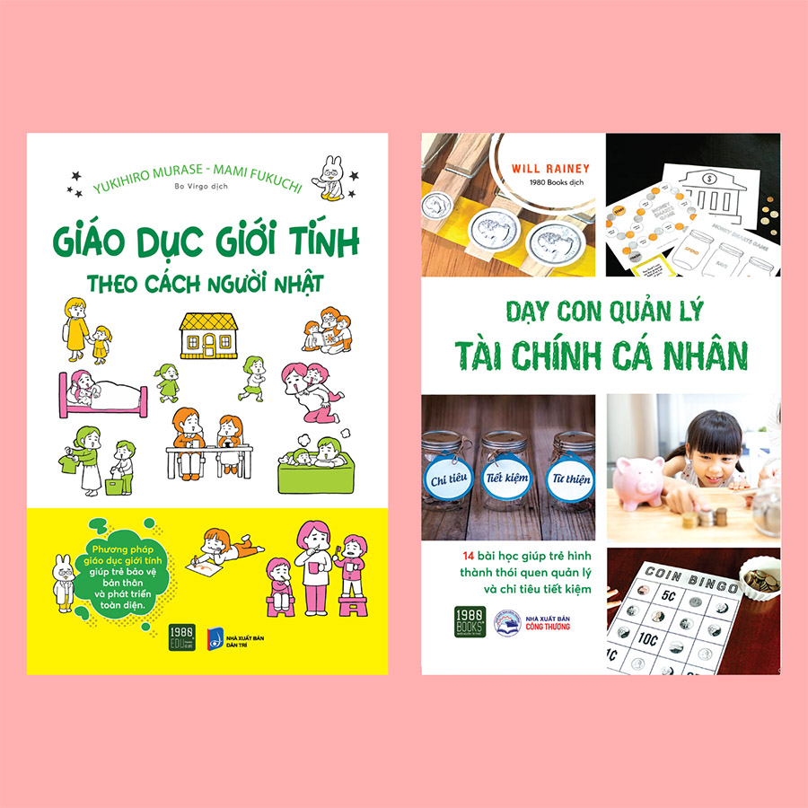 Combo Dạy Con Quản Lý Tài Chính Cá Nhân + Giáo Dục Giới Tính Theo Cách Người Nhật