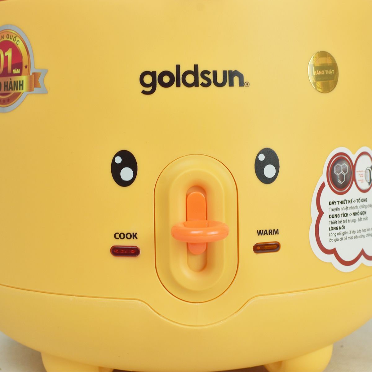 Nồi cơm điện Goldsun GRC5020 (1L) Hàng chính hãng