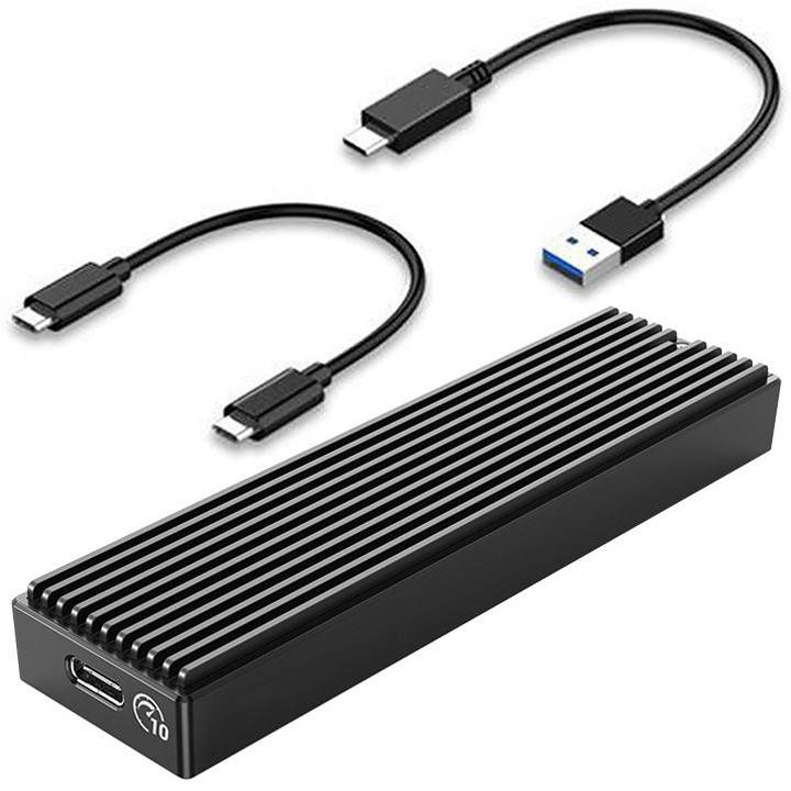 Box M.2 PCIe NVMe USB3.1 type-C tản nhiệt nhôm cao cấp M2PV-C3 - BX48