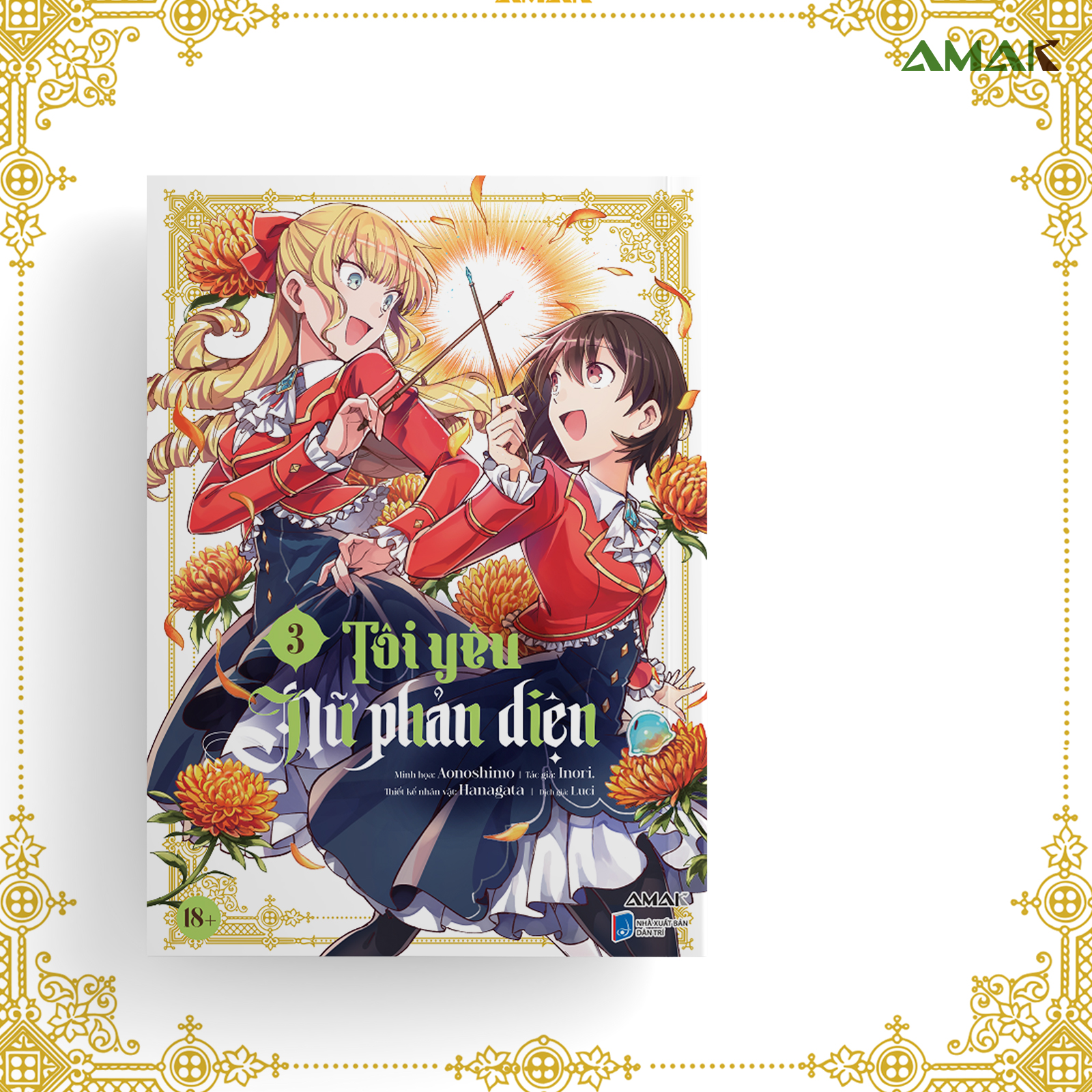 [Manga] [GL] Tôi Yêu Nữ Phản Diện - Tập 3 - Amakbooks