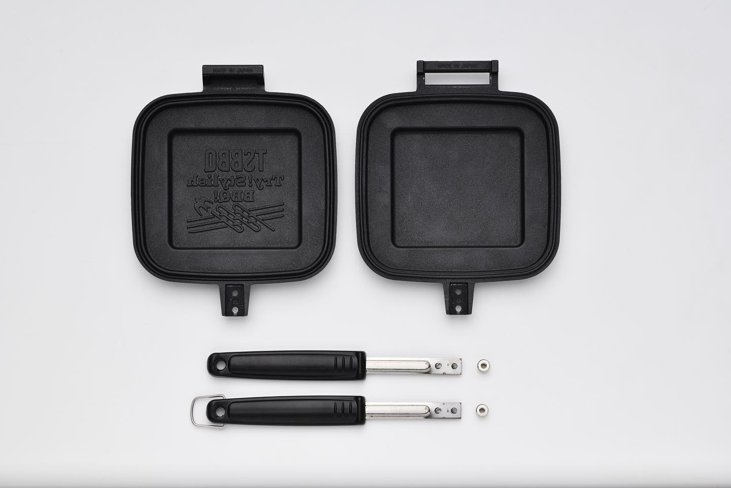 Kẹp Nướng Bánh SandWich Nhật Bản TSBBQ-004 & IH TSBBQ-021 Màu Đen