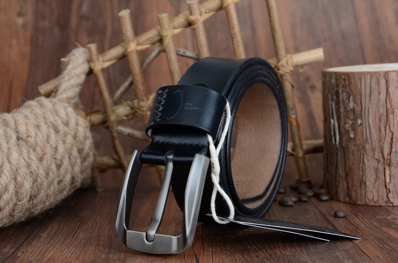 Thắt Lưng Da Bò Chính hãng COWATHER XF008 Đen