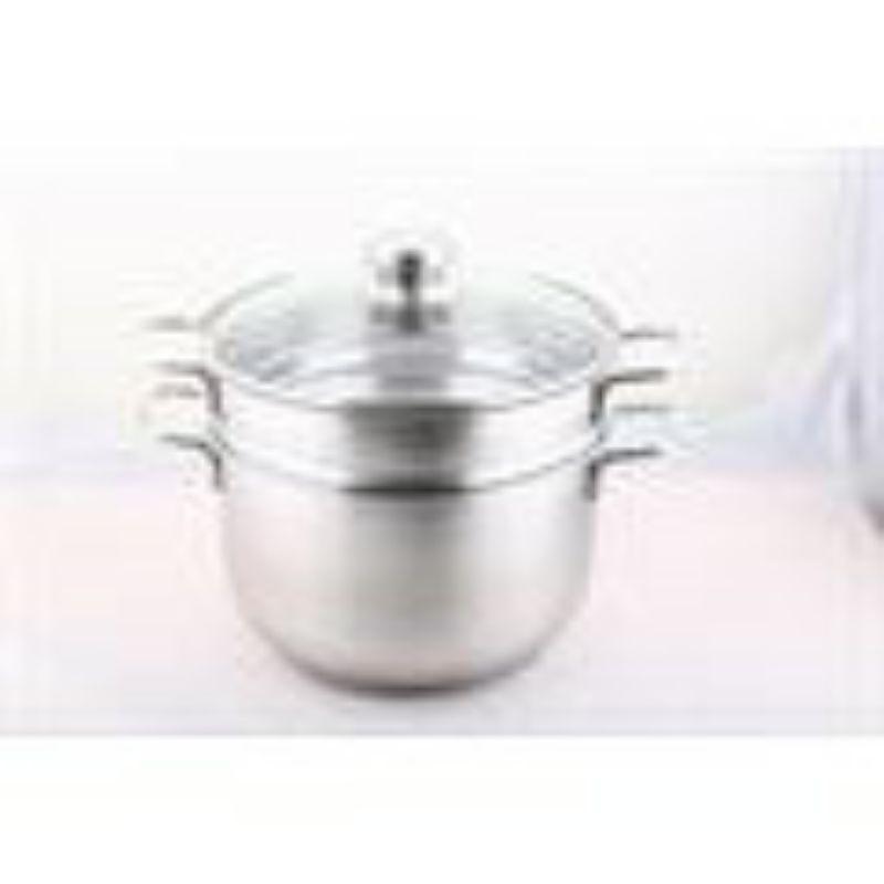 Bộ nồi xửng hấp inox HITECH 3 đáy 28cm