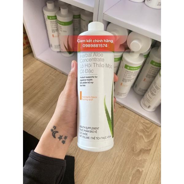 Aloe Lô Hội Thảo Mộc Cô Đặc Herbalife_Hương Vị Quýt Xoài Truyền Thống 473ml